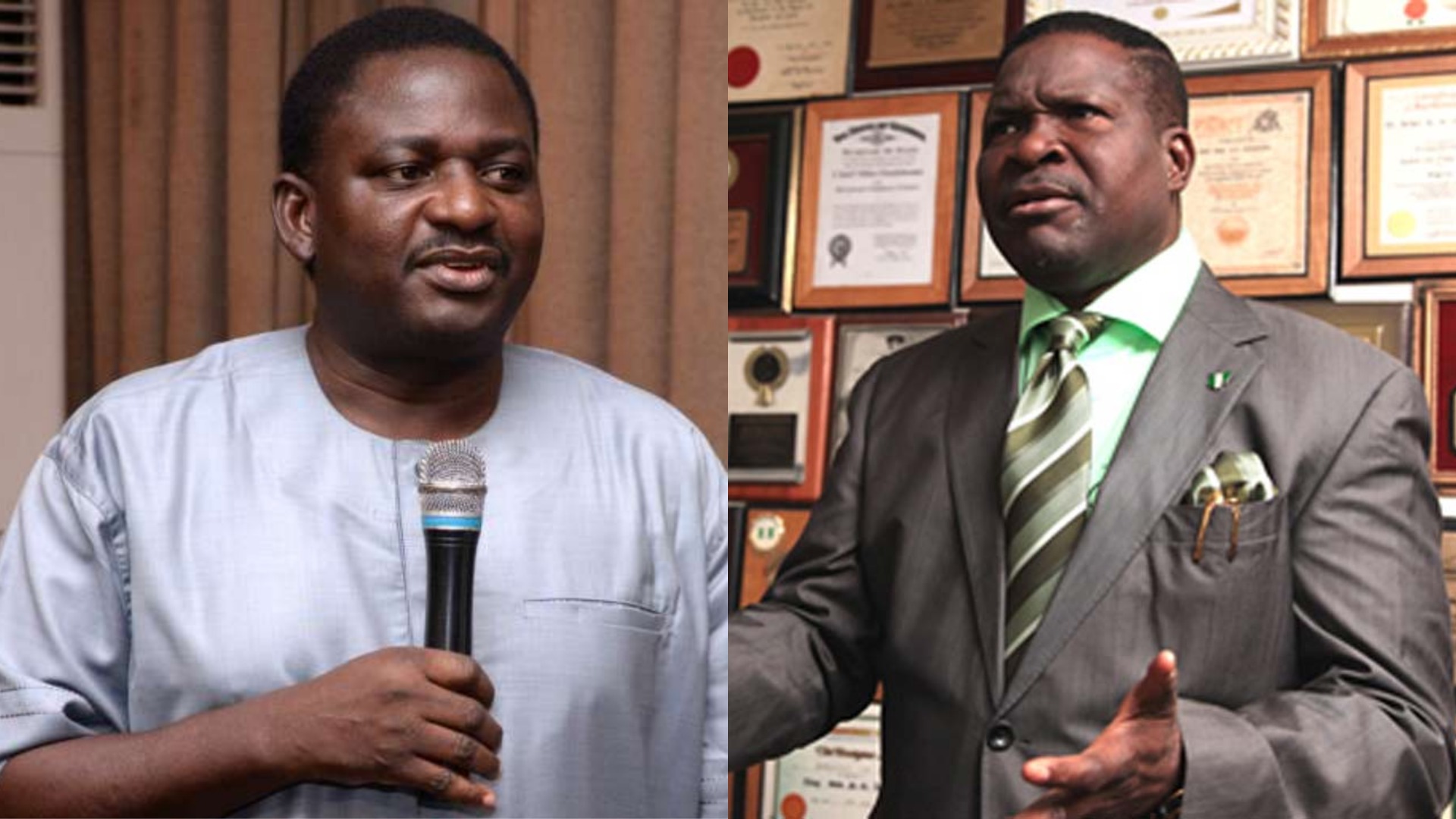 Image result for mike ozekhome with femi adesina