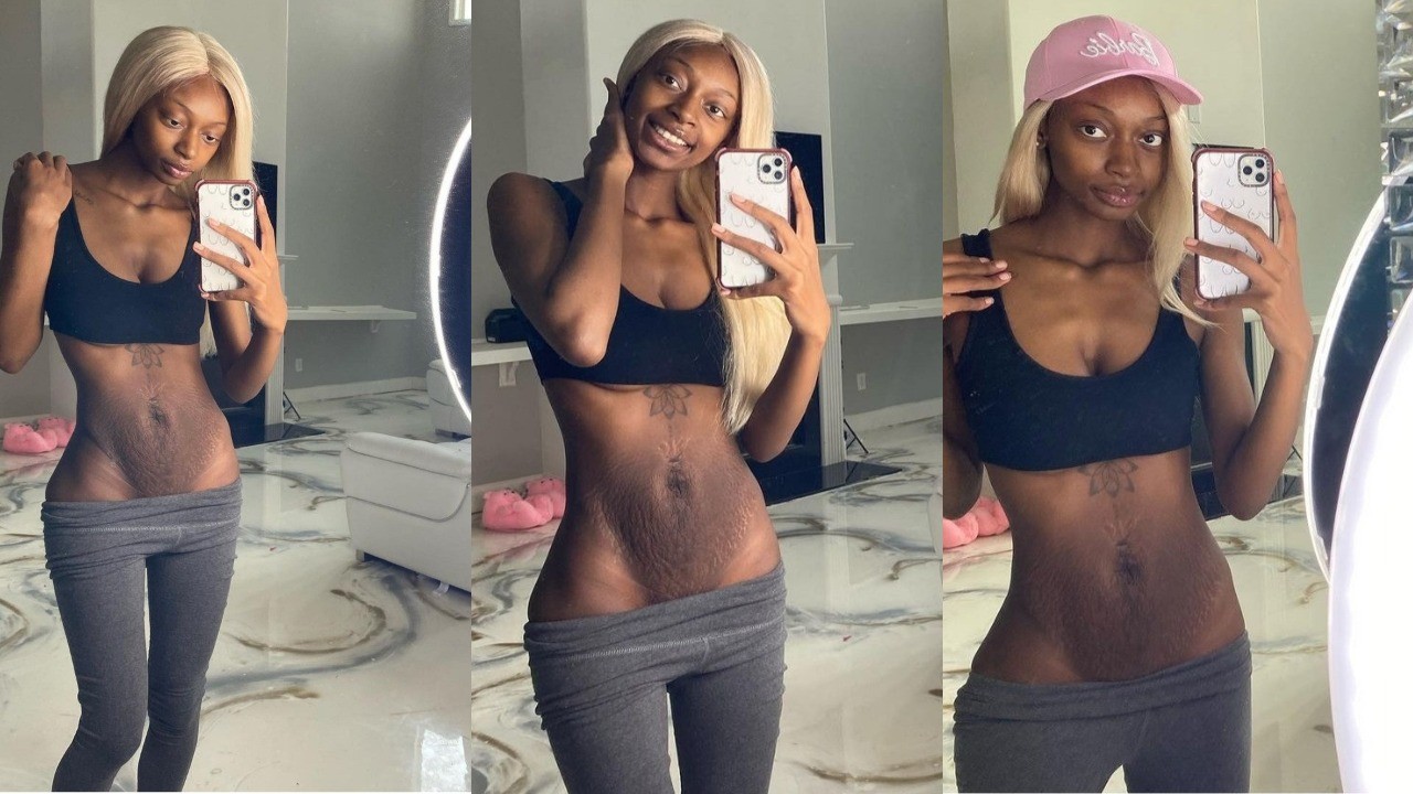 Youtube Star Kayla Nicole Jones Hailed For Being Real As She Shows Off.