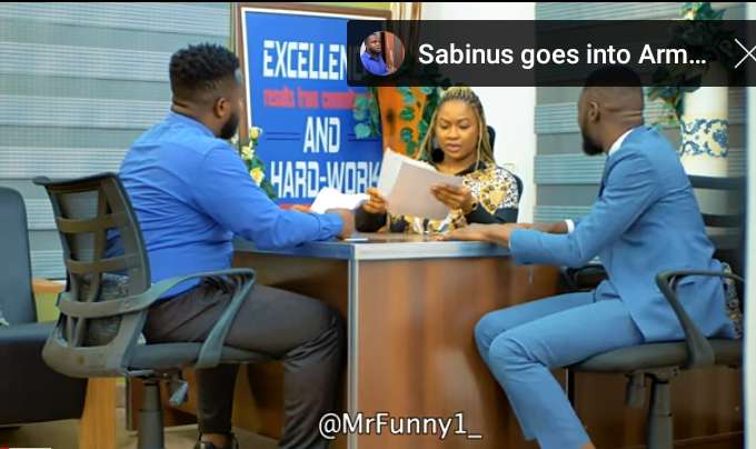 Comedy Video: Mr Funny - Oga Sabinus Goes For Job Interview - Lucipost